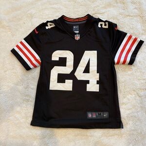NFL Nike Cleveland Brown Nick Chubb #24 Football Jersey - Youth Medium 10/12